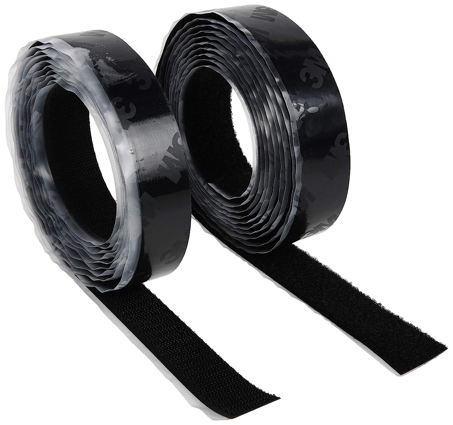 230816082626750_1 3M Hook/Loop Fastener TB3571/TB3572, Black, 1 in x 10 ft - Image 1